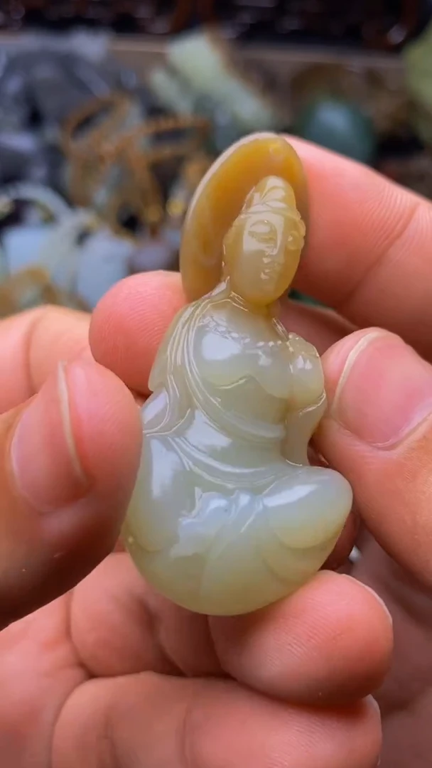 未镶嵌和田玉挂件1