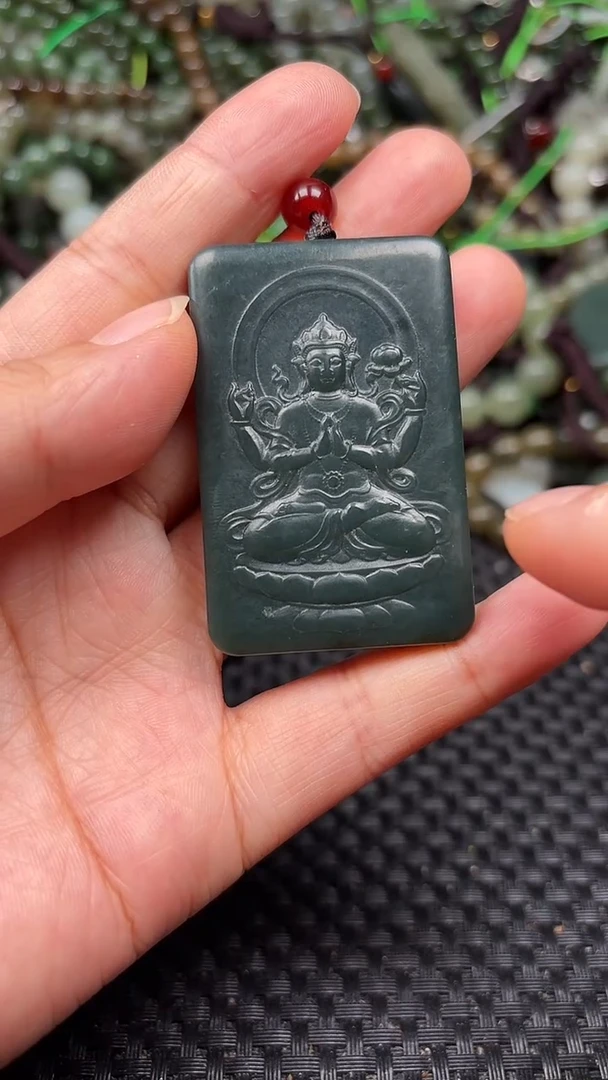 和田玉未镶嵌颈饰1