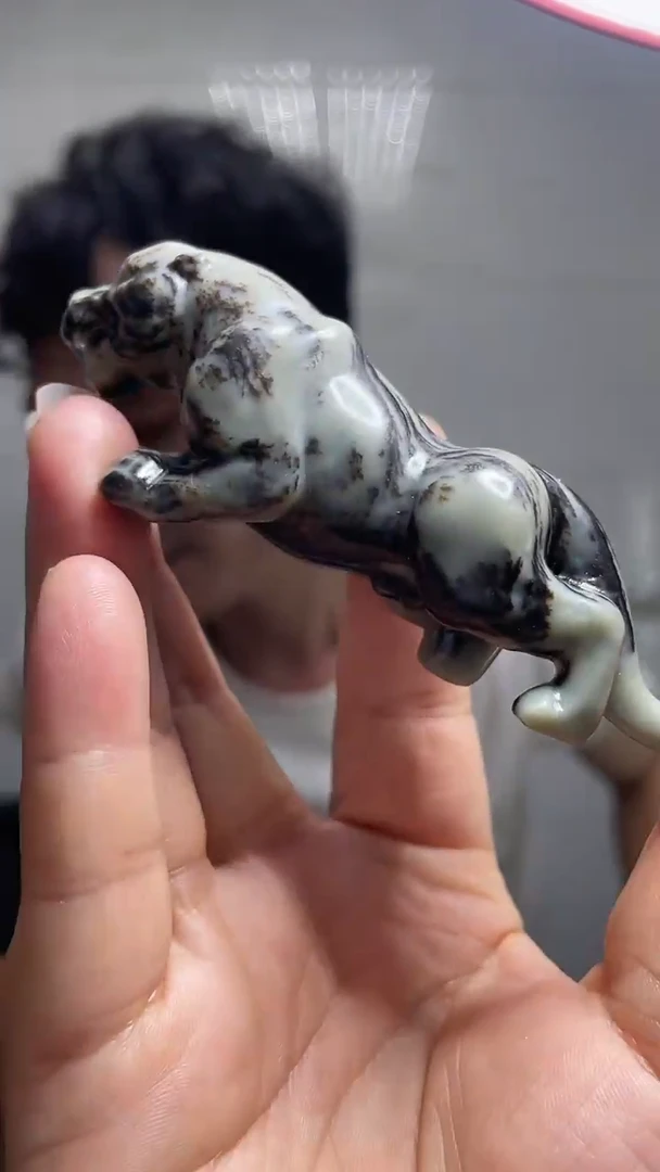 和田玉未镶嵌把件1