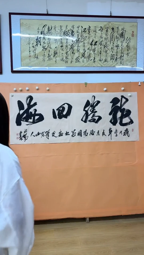 书法龙四海作品11