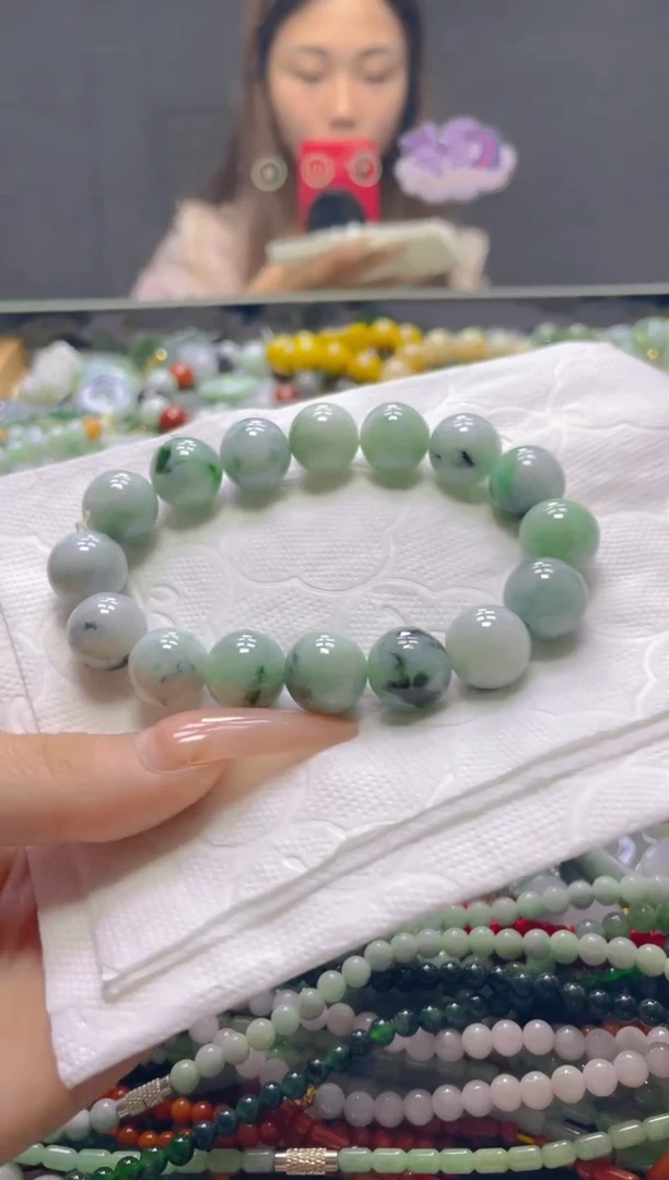 颈饰未镶嵌翡翠13MM