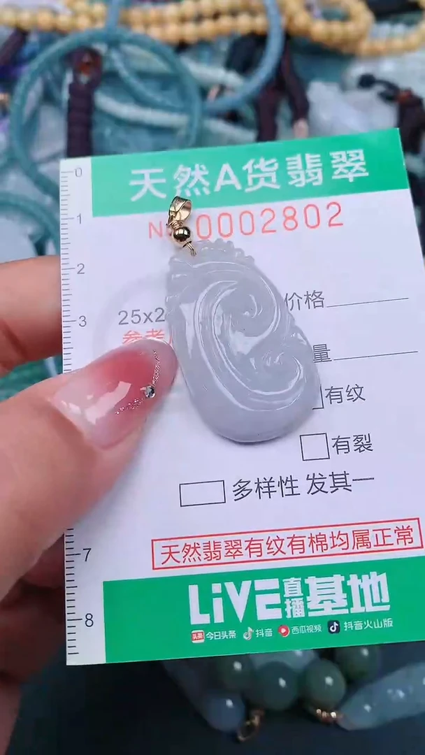 颈饰未镶嵌翡翠.0002802