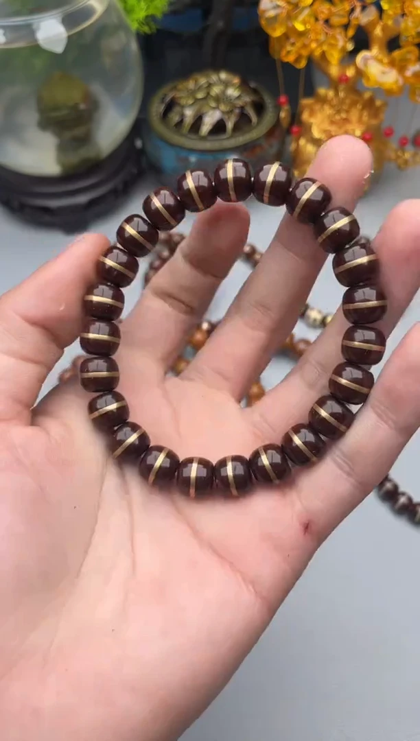 紫金鼠手串紫金鼠一线天二代24