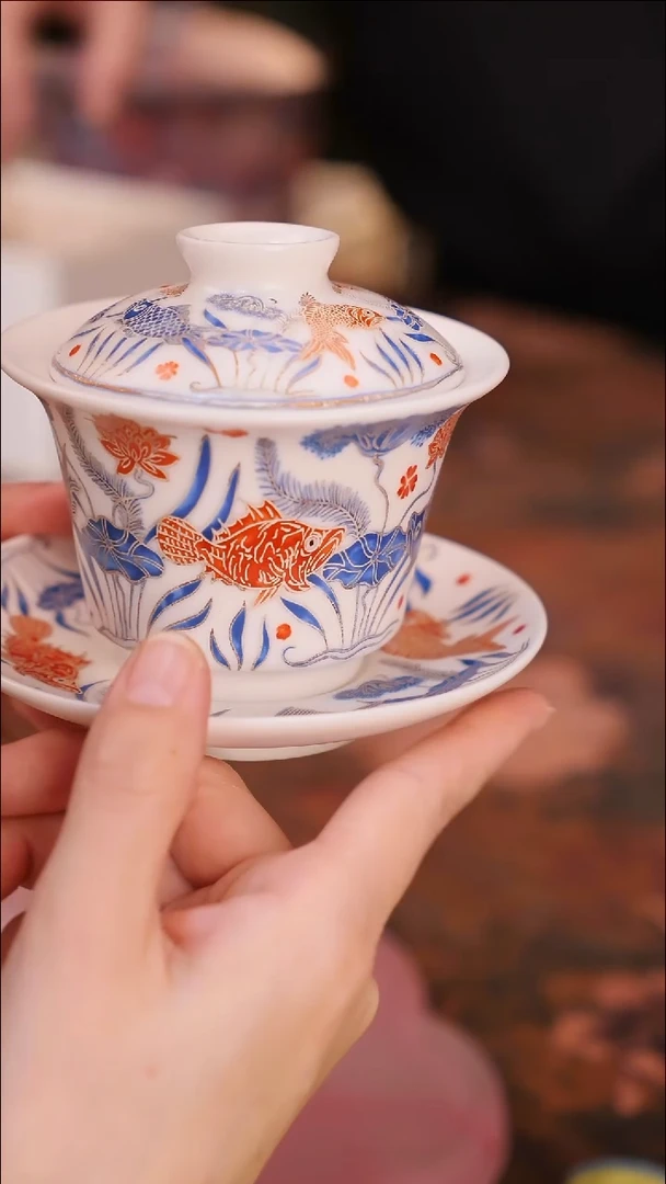 【闪购商品】陶瓷茶具（无礼盒无茶盘）@@A11057