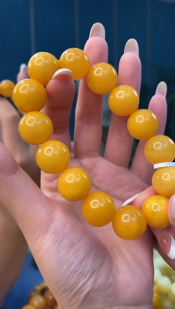 裸石琥珀未镶嵌12/30多样性发其一22微瑕