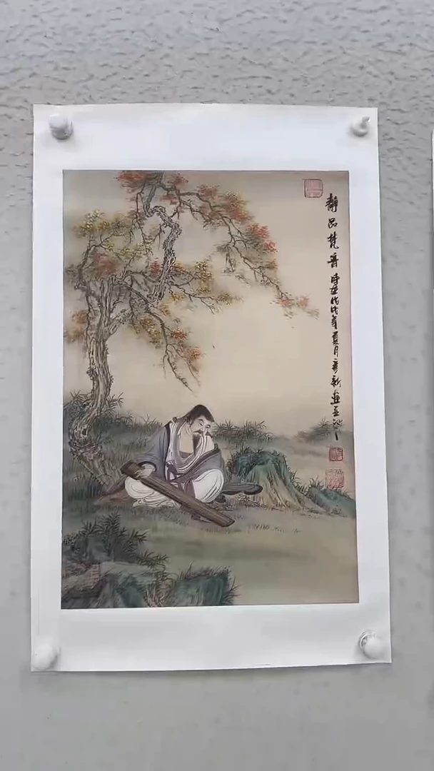 油画国画 宣纸 约45-68厘米-18