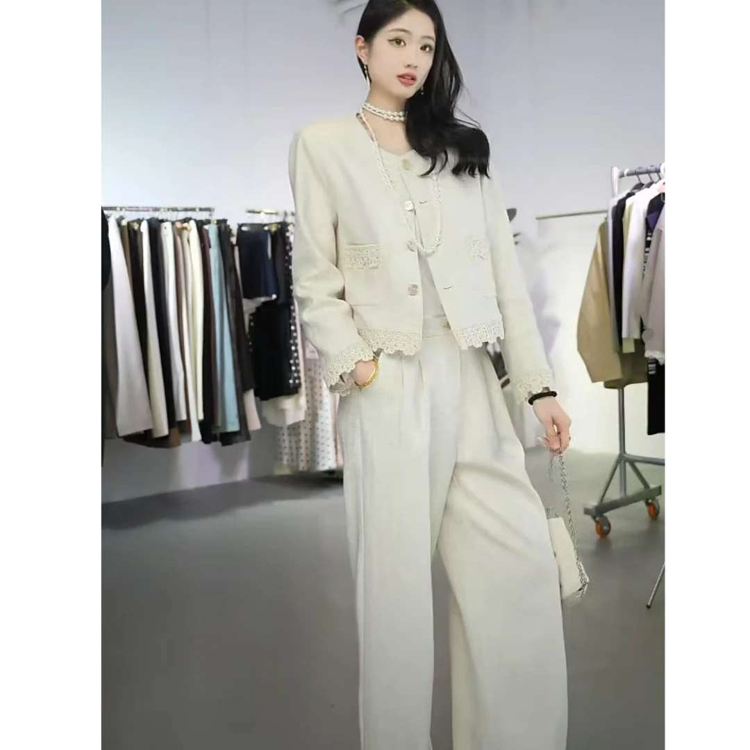 HENIMAN/恒依曼休闲百搭新中式套装6112