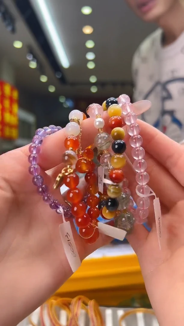 【闪购商品】水晶手串未镶嵌【SG】0210032 5条一个人