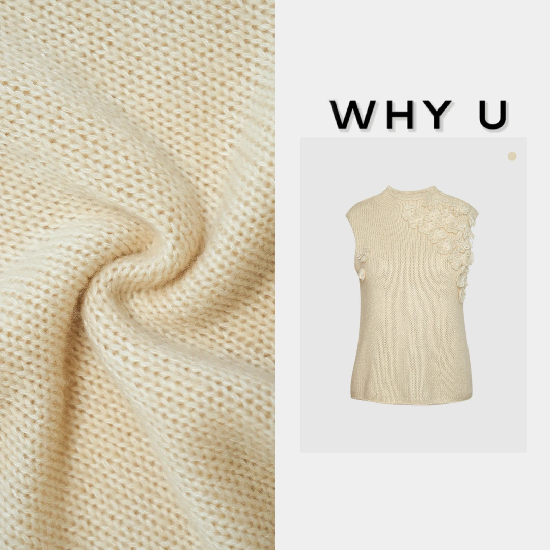 背心针织衫上衣气质时尚24AW【艺术缪斯】