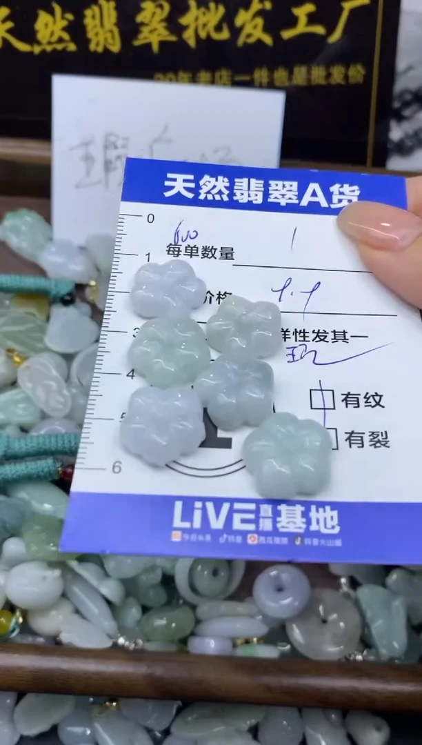 颈饰未镶嵌翡翠天然翡翠A货批量多样性发一件