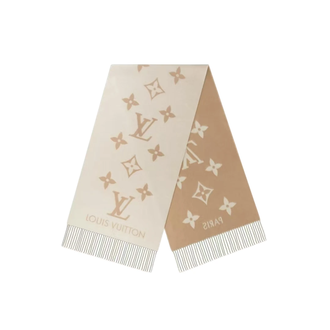 未使用 LouisVuitton/路易威登 【交个朋友专属】经典流苏围巾
