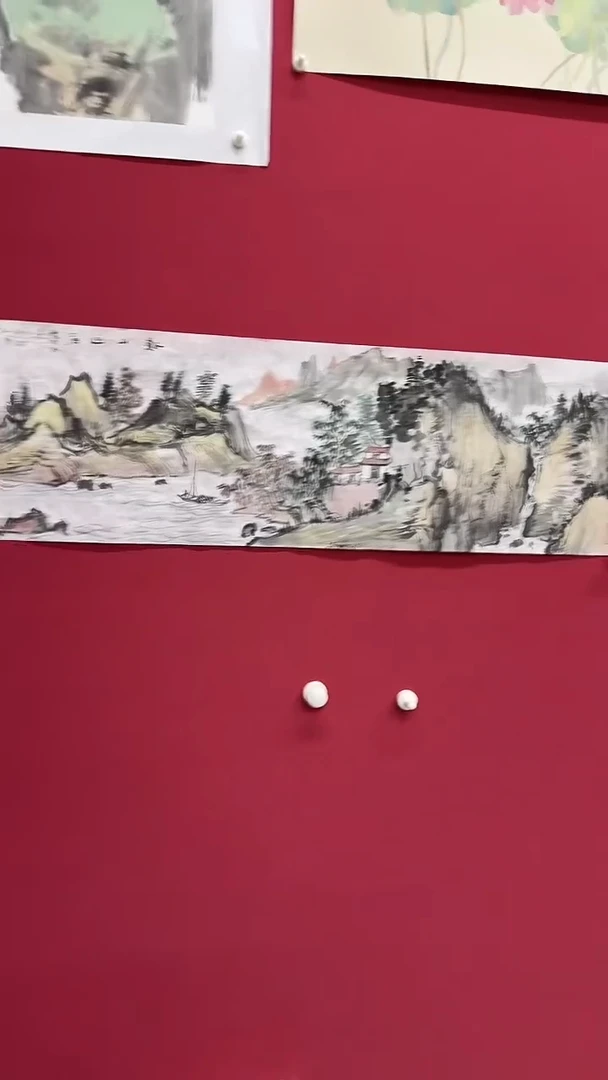 国画戴建民2.5平尺山水作品