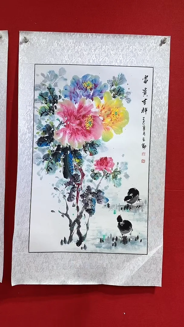 国画国画NYQ杰牛云勤老师作品