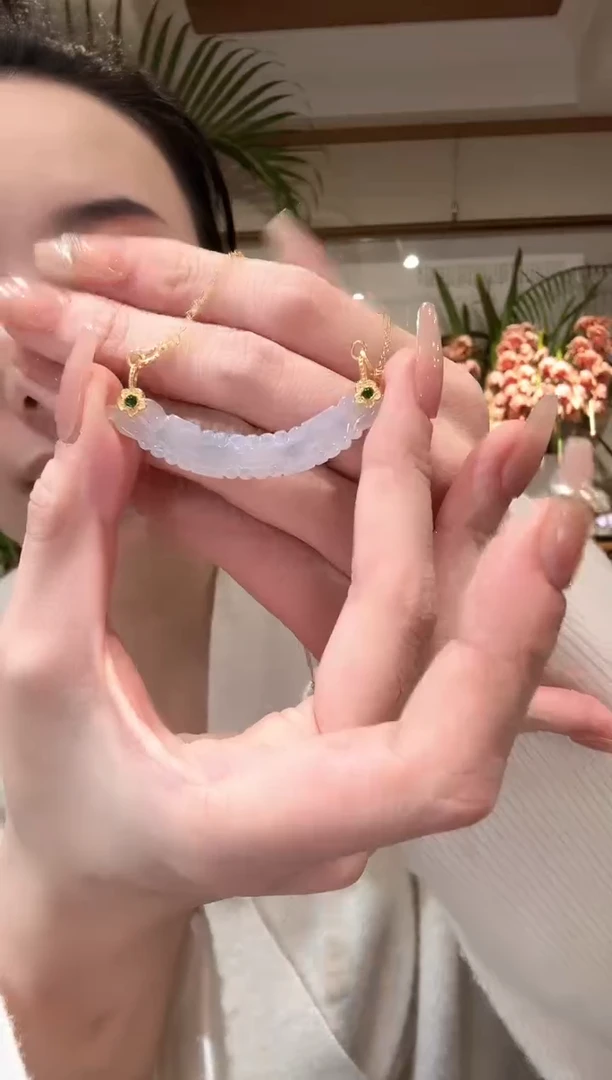 【闪购商品】翡翠颈饰未镶嵌国风