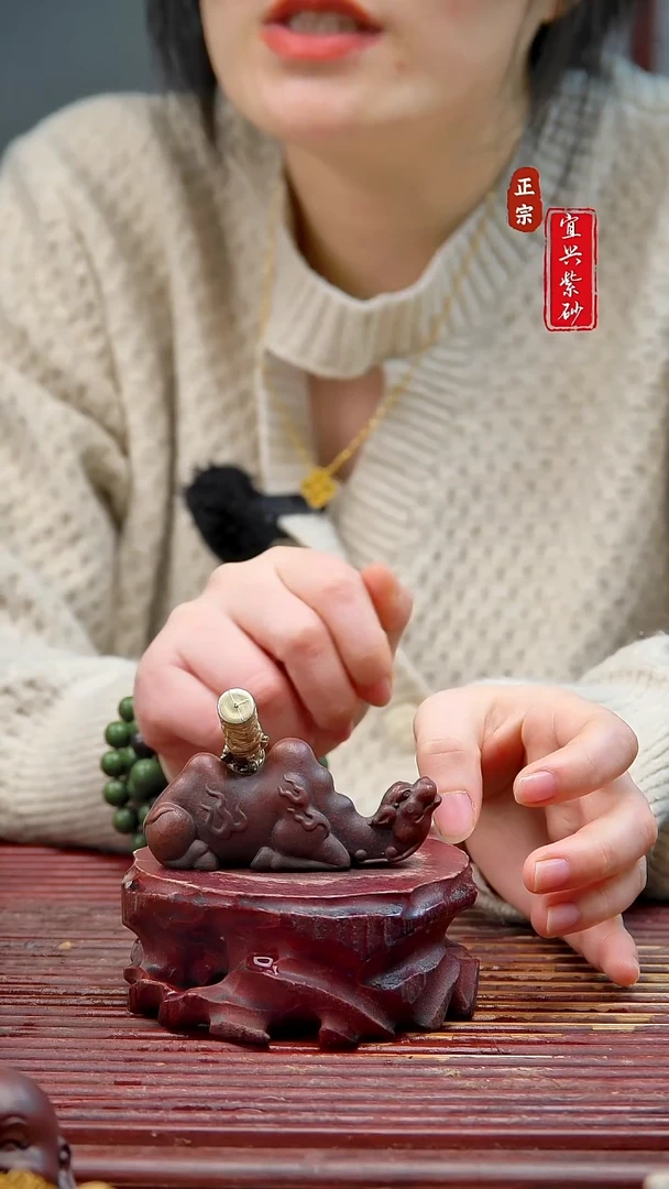 紫砂茶宠宜兴紫砂茶宠摆件