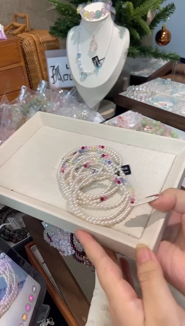 未镶嵌手串水晶孤品捡漏均匀瑕疵介意勿拍