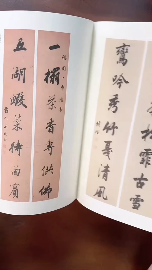 大*行书楹聊百品书籍