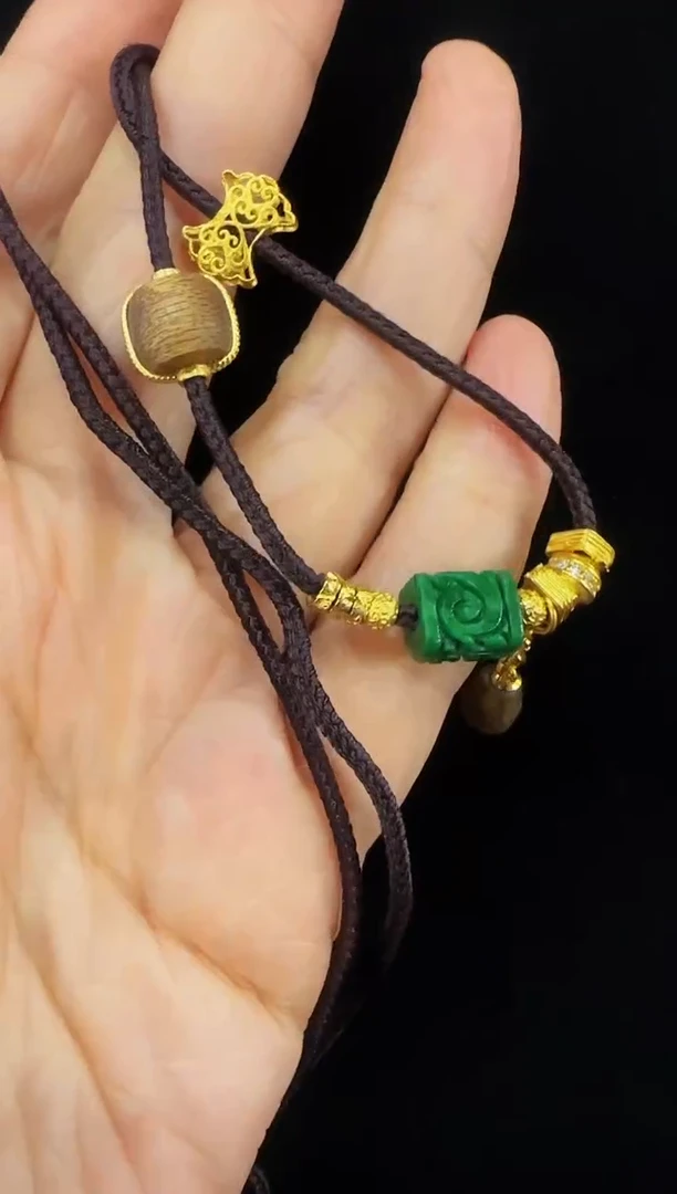 颈饰未镶嵌翡翠国风