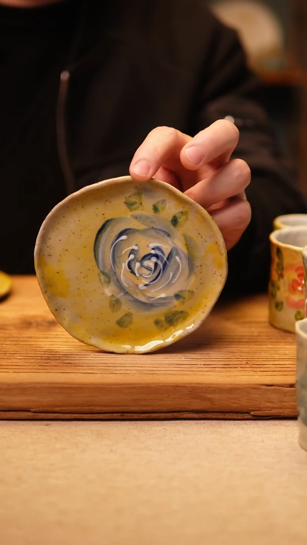 【闪购商品】@@陶园瓷舍@@纯手工手绘@高温釉下彩