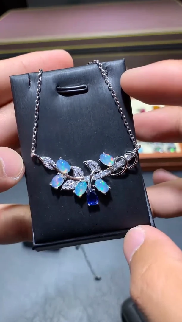 欧泊未镶嵌颈饰Y75【所见即所得】