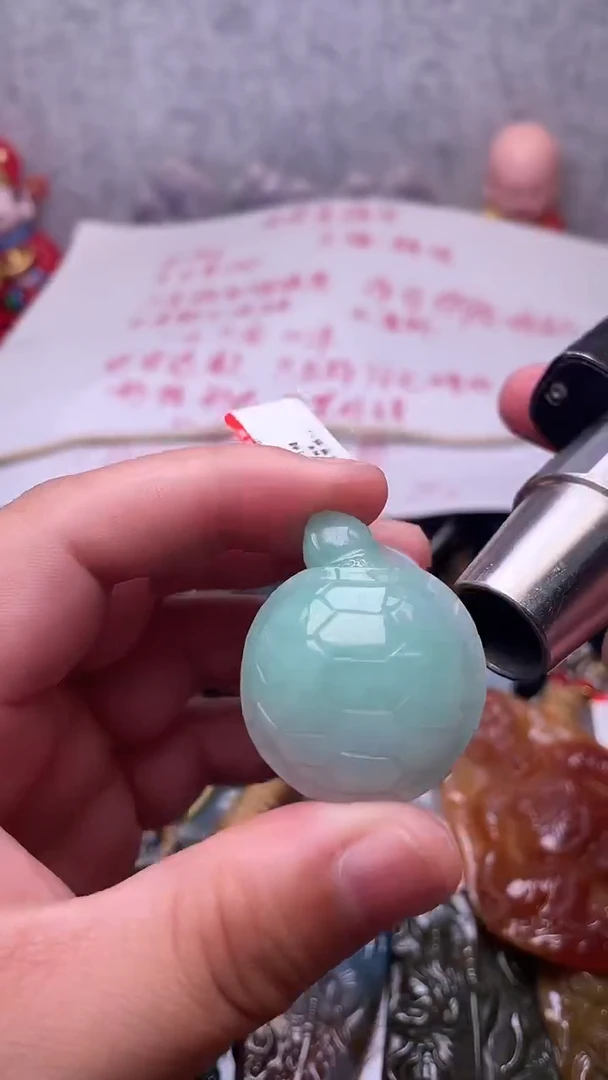 颈饰未镶嵌翡翠龟
