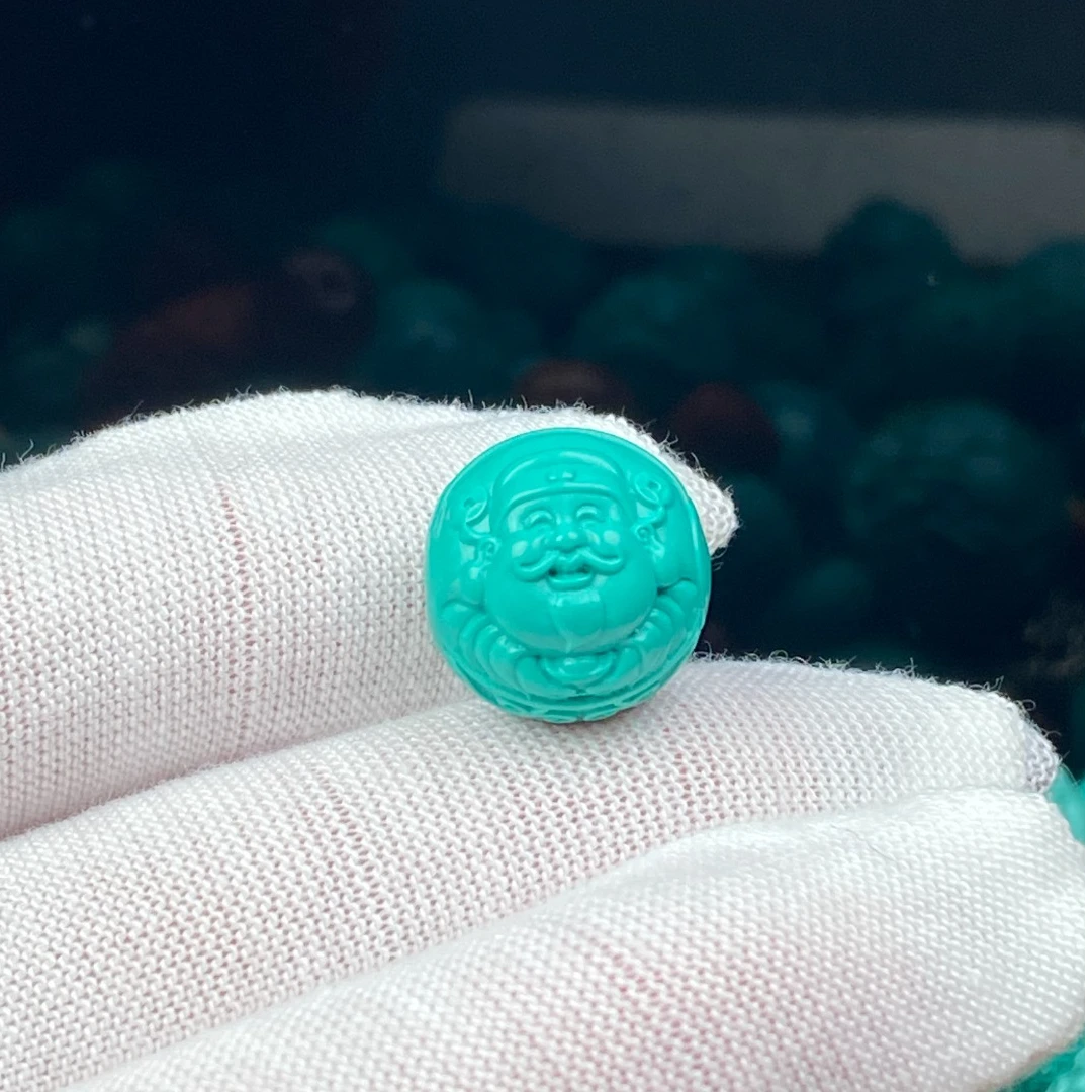 绿色财富一生14mm配珠【030】