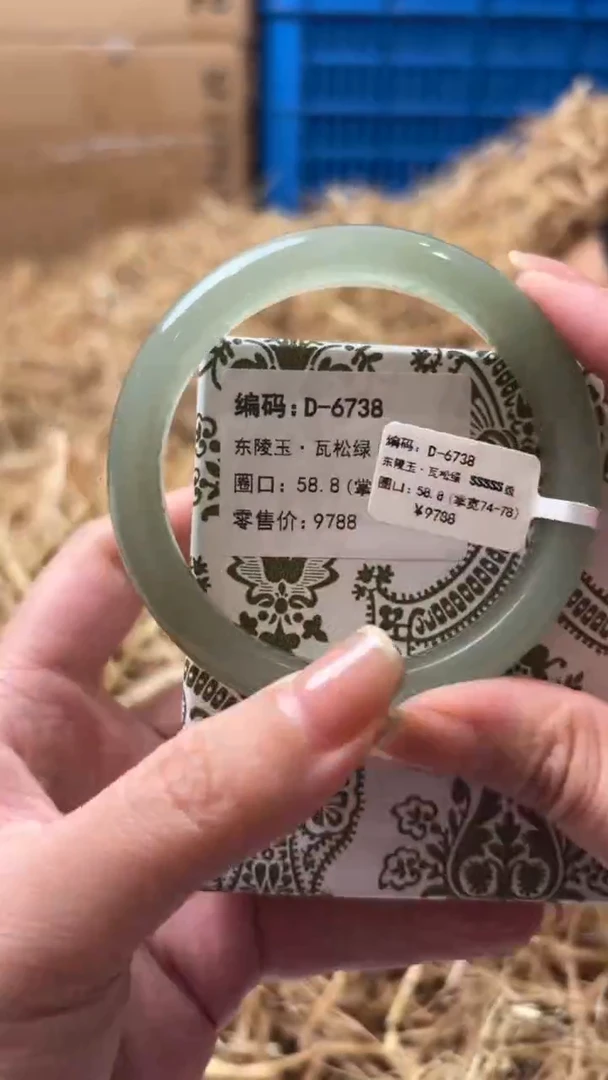 未镶嵌手镯石英质玉D-6738