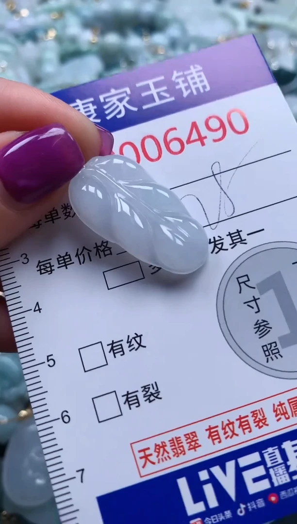 颈饰未镶嵌翡翠6490