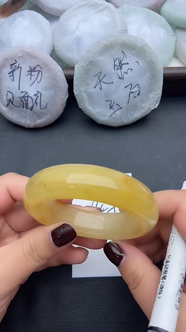 未镶嵌手镯石英质玉89+54/55