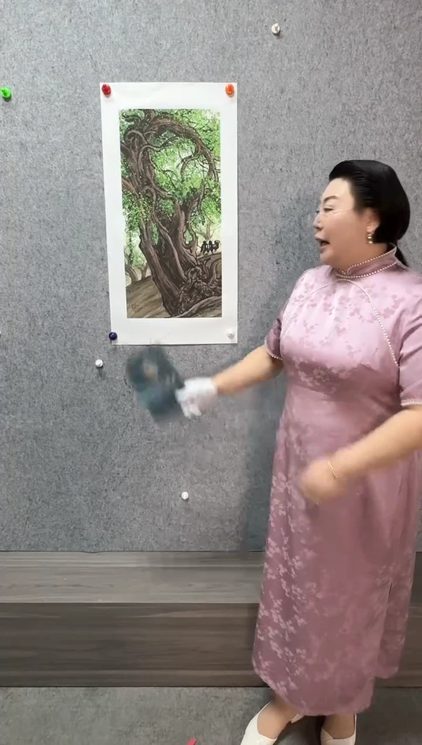 绘画徐树臣老师“梦幻千古图”带收藏证书