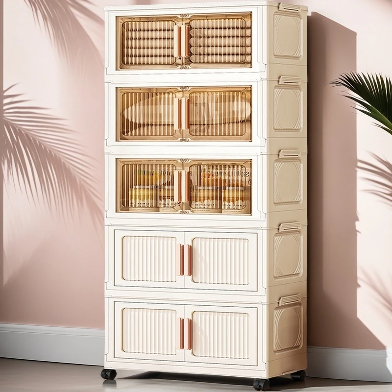 ZT 50cm面宽【拍四层发五层】五大层客厅卧室可折叠免安装收纳柜