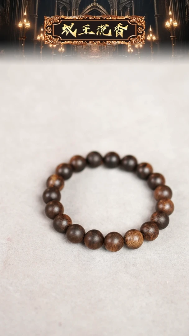 【闪购商品】沉香摆件越南芽庄白奇楠手串1.1