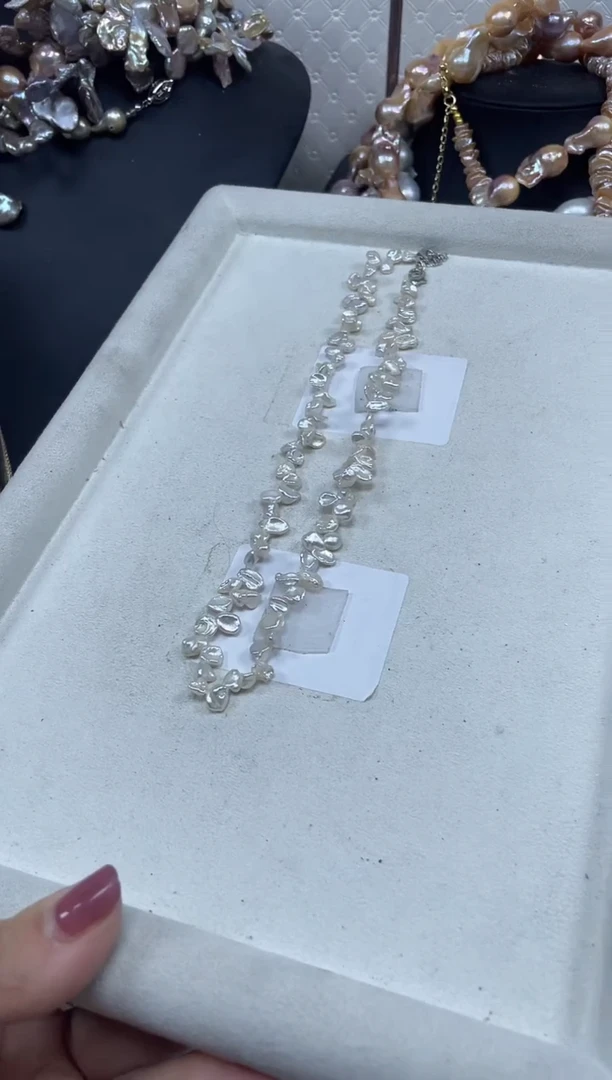 淡水珍珠未镶嵌项链【纯恬珍珠】