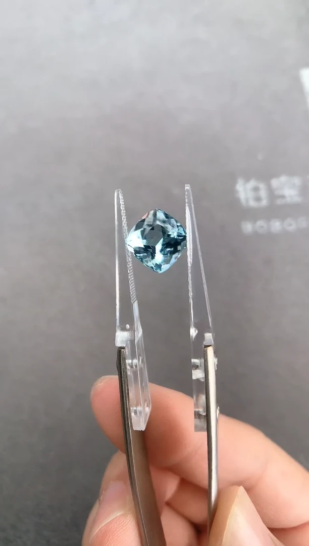 未镶嵌裸石定制海蓝宝石2.76ct 圣玛 03047