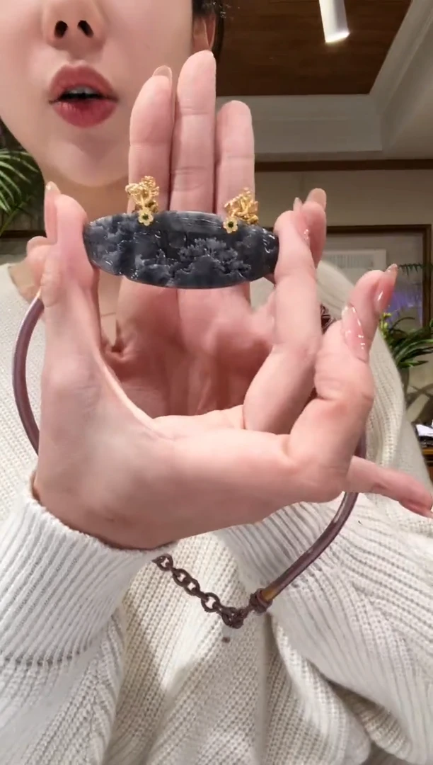 【闪购商品】翡翠颈饰未镶嵌国风
