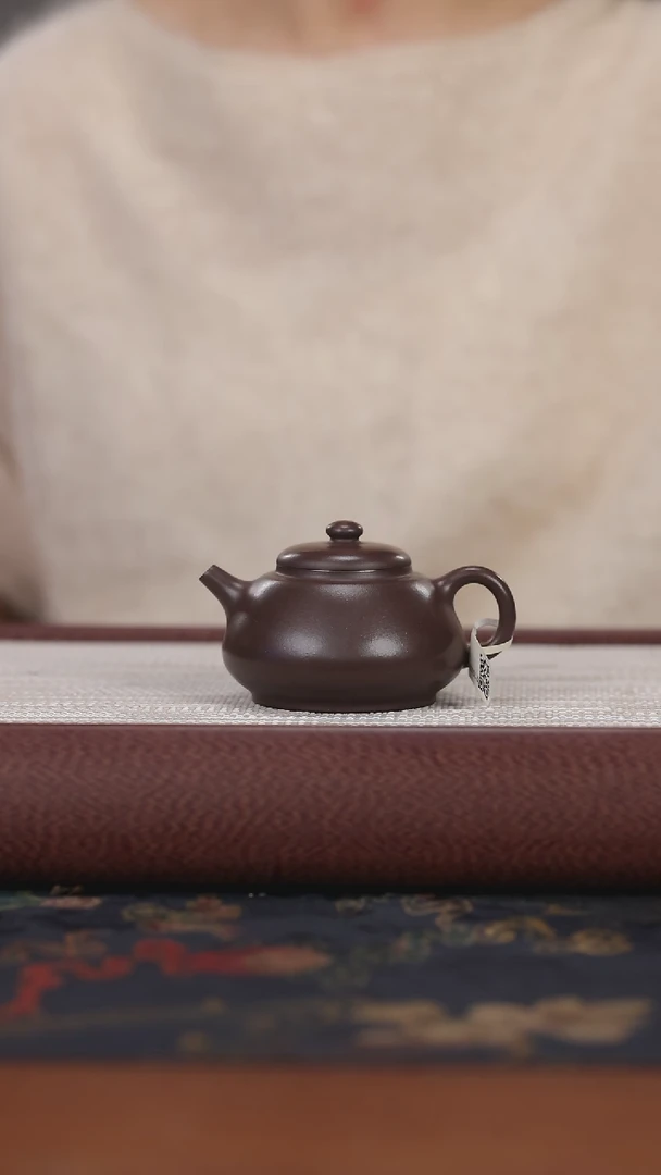 【闪购商品】紫砂茶壶QYT紫星泥 友善 120cc