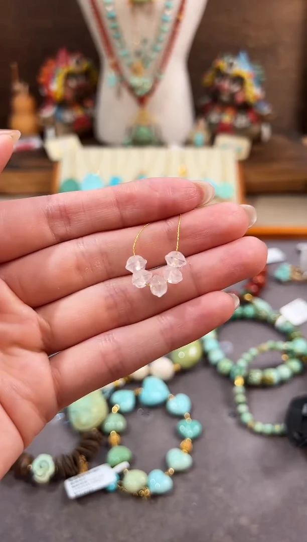 未镶嵌珠宝半成品水晶水晶配饰