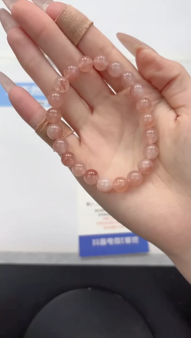 【闪购商品】石英质玉手镯未镶嵌桃花zc