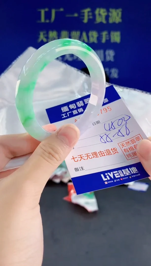 未镶嵌手镯翡翠95
