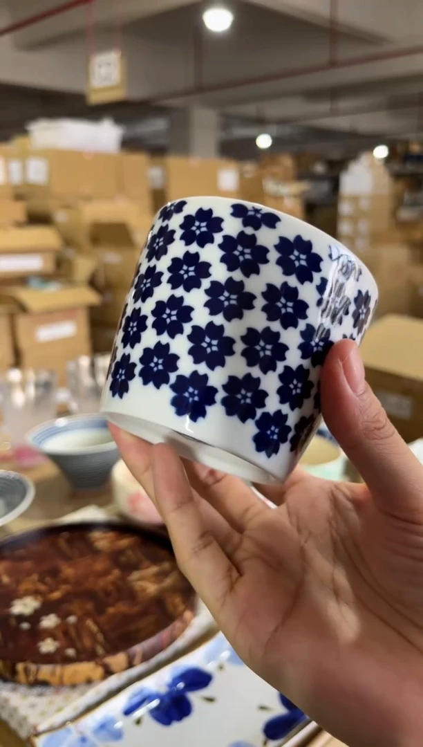 瓷片福利 福满手握杯（樱花）