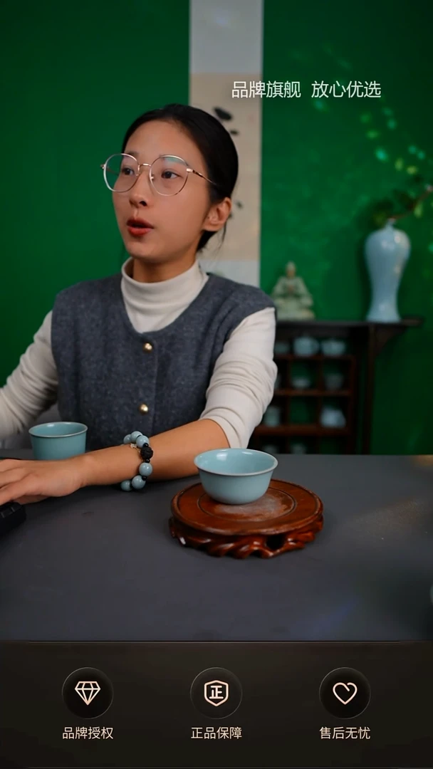 【闪购商品】一级新品仿古鸡缸杯简匠