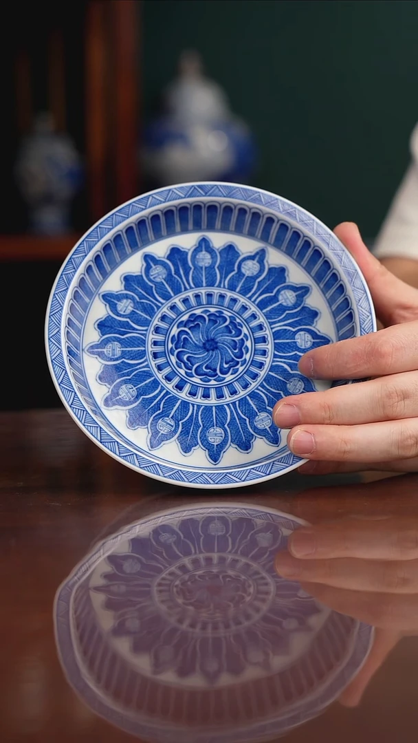 晓月柴窑 芭蕉叶壶承