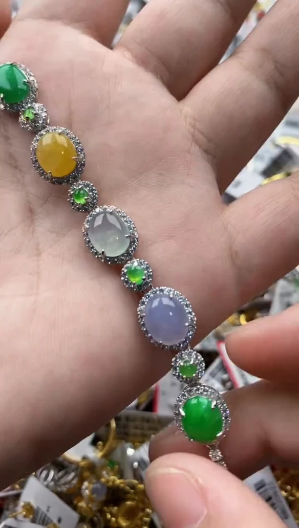 【闪购商品】翡翠戒指银S925镶嵌22222---3