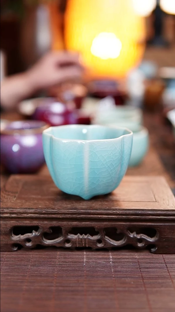 359 汝瓷 主人杯