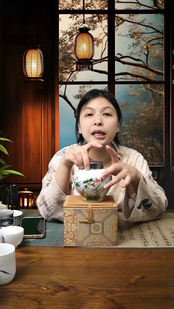 景德镇高温瓷茶叶罐