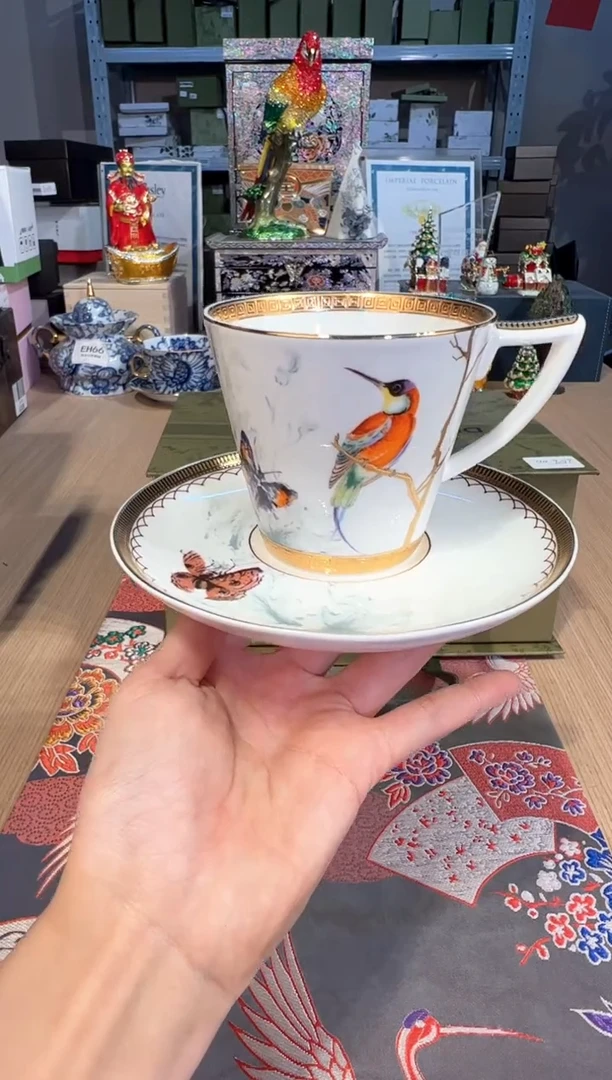 【闪购商品】杯157自然写生-翠鸟