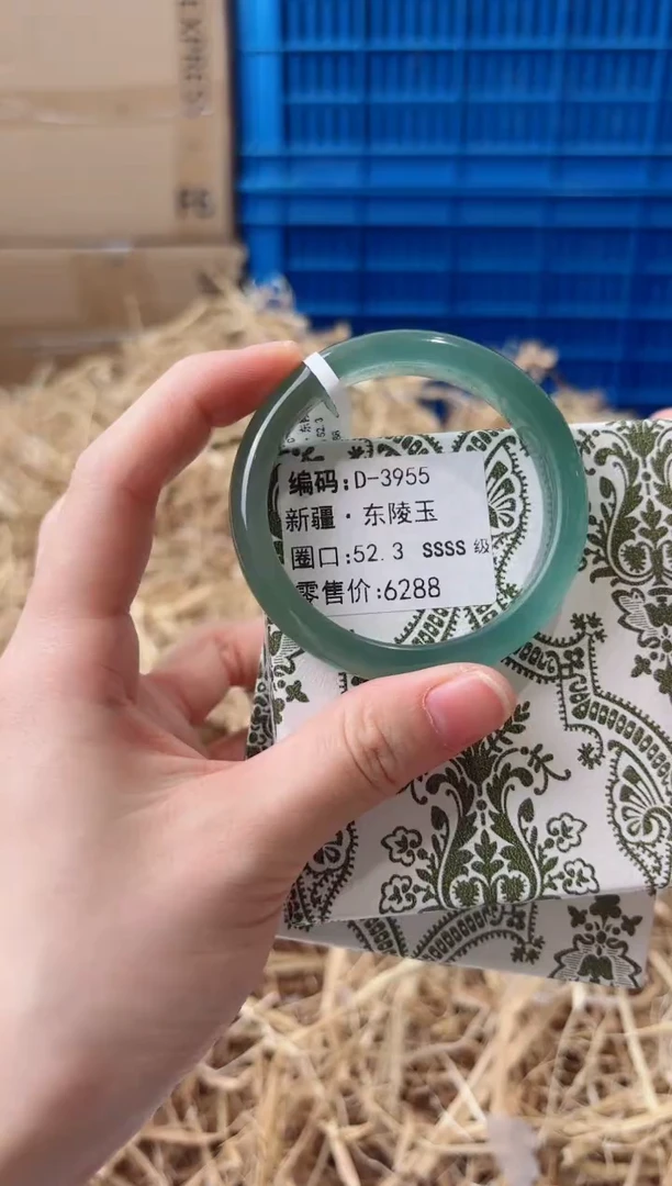 未镶嵌手镯石英质玉D-3955