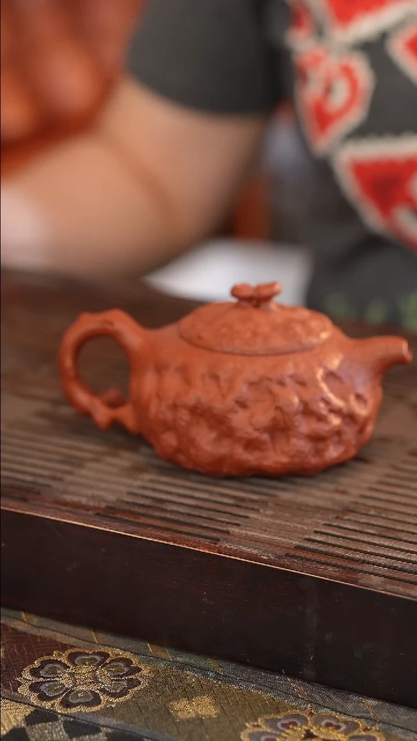 茶壶紫砂大红袍 供春 220cc