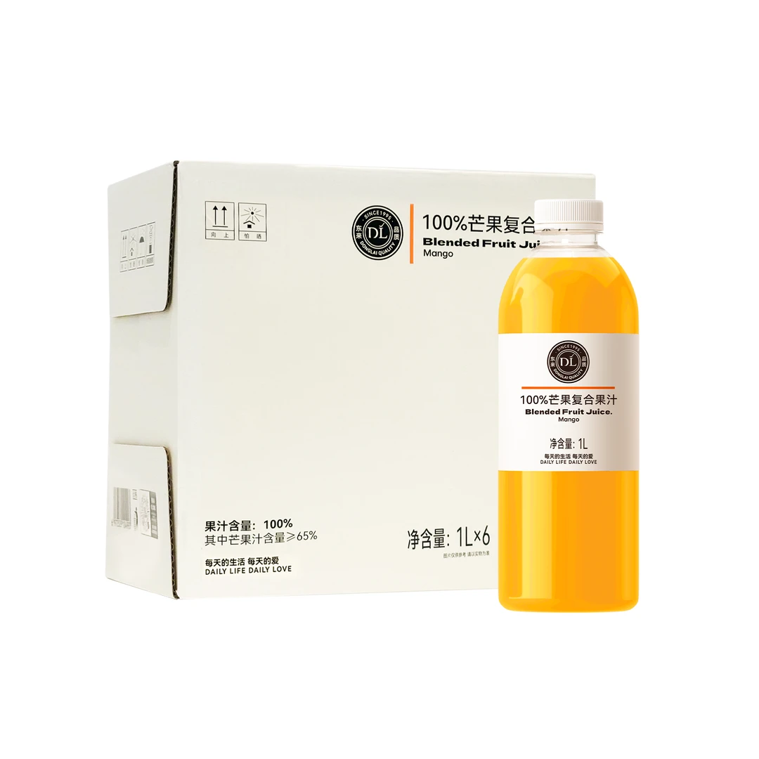 DL/胖东来芒果混合汁1L*6瓶 （整箱发货）
