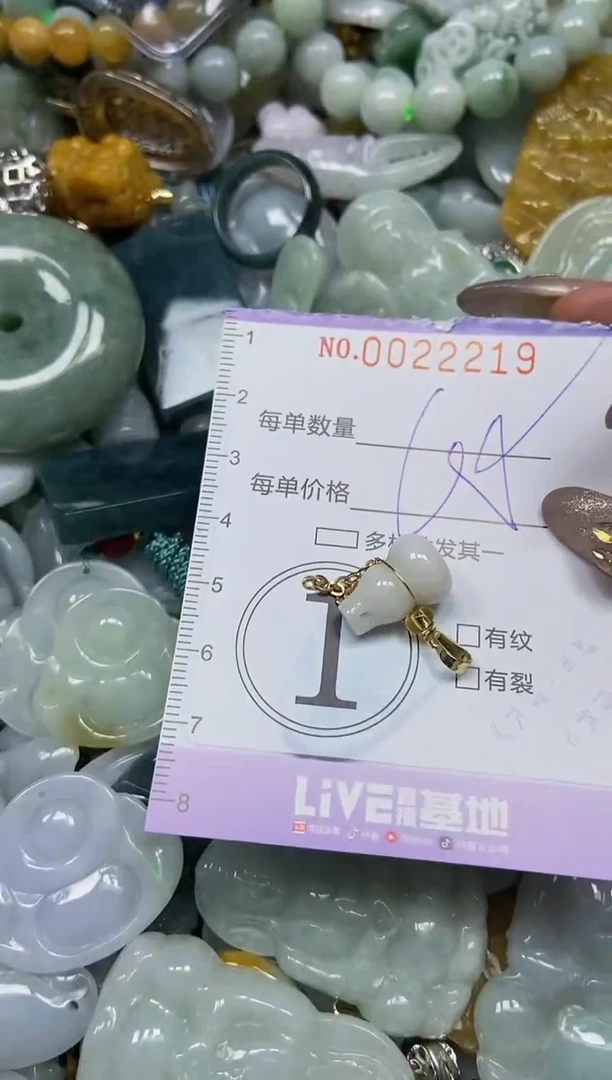 【闪购商品】翡翠颈饰未镶嵌闪购0022219